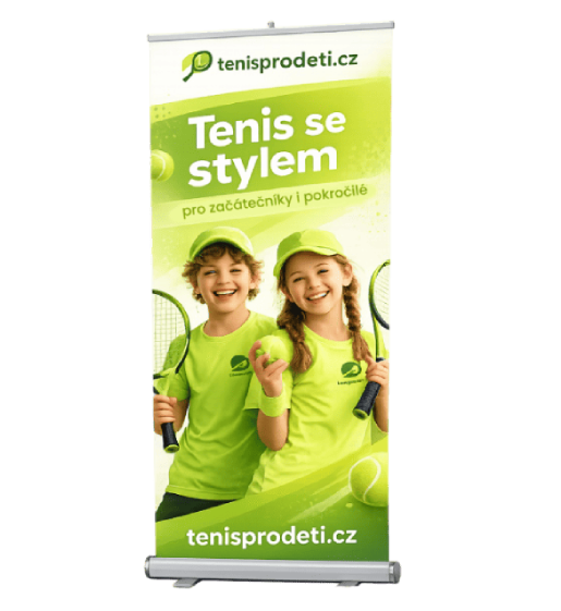 Roll-up bannery –  včetně konstrukce