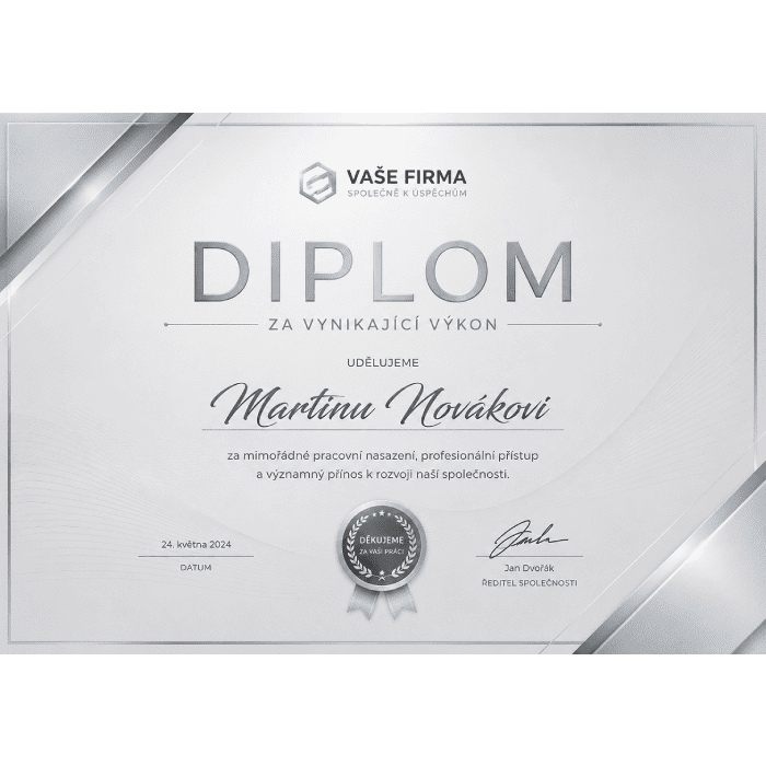 Diplomy – fotografie 1