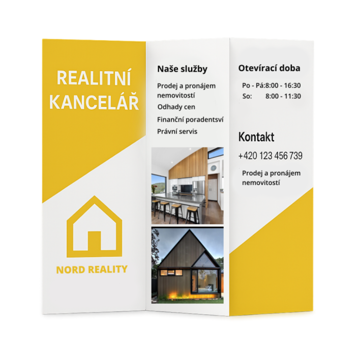 Skládané letáky – fotografie 2